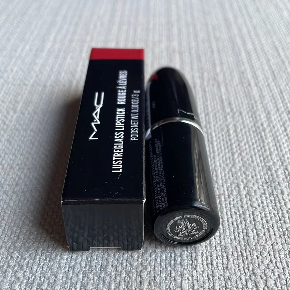 MAC 510 lady bug lustreglass sheer shine lipstick